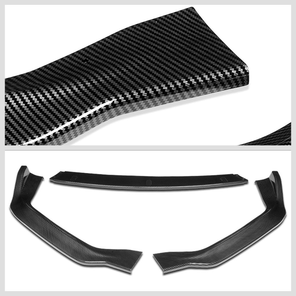 [Carbon Style Look] Front Bumper Lip Guard For 14-16 IS250 IS350 F Sport XE30