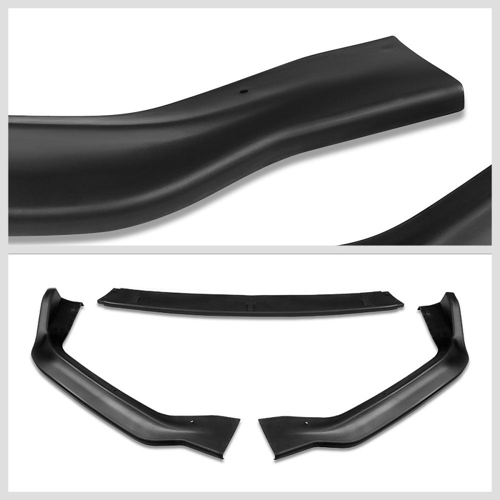 [Matte Black] Front Bumper Lip Guard For 14-16 IS250 IS350 F Sport Sedan XE30