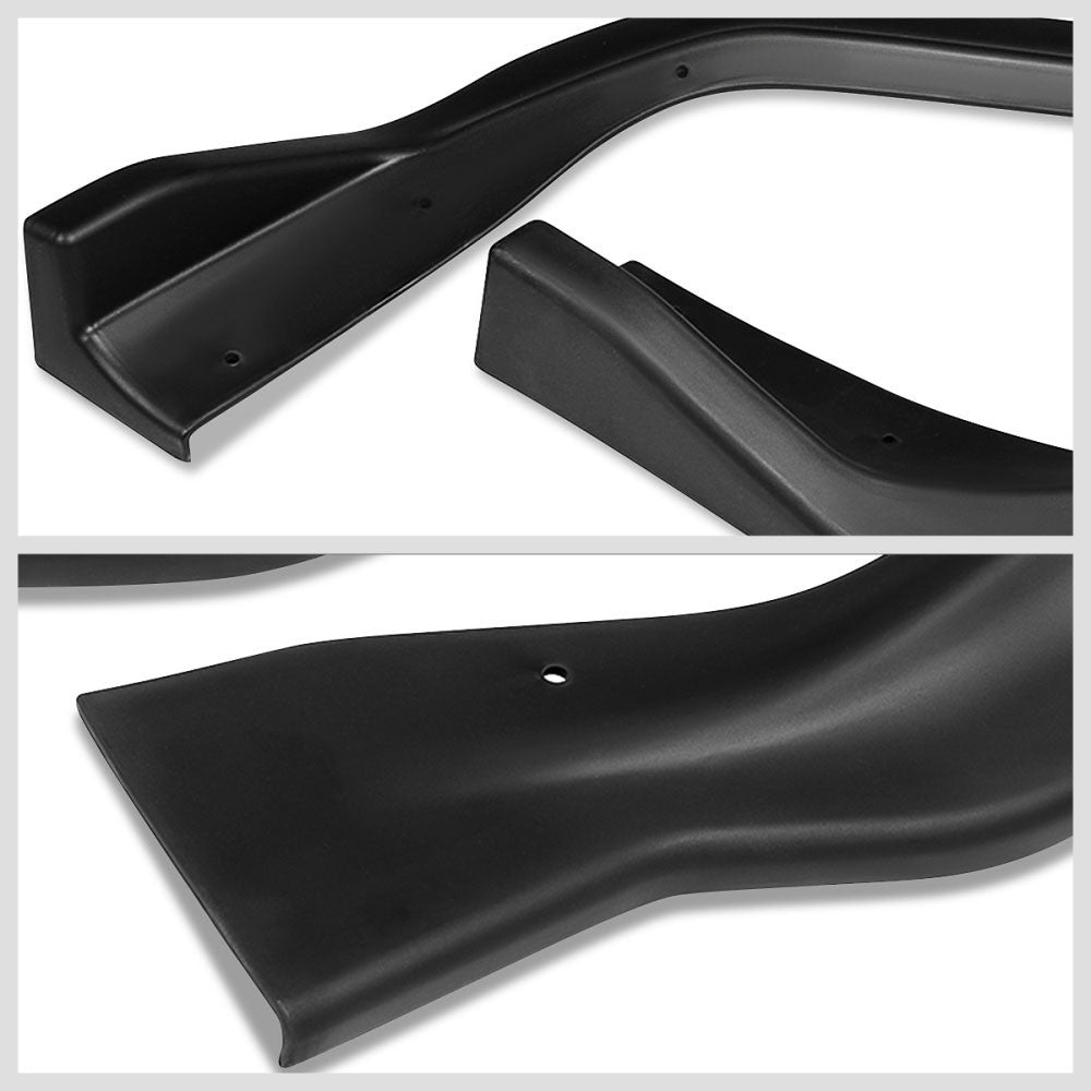 [Matte Black] Front Bumper Lip Guard For 14-16 IS250 IS350 F Sport Sedan XE30