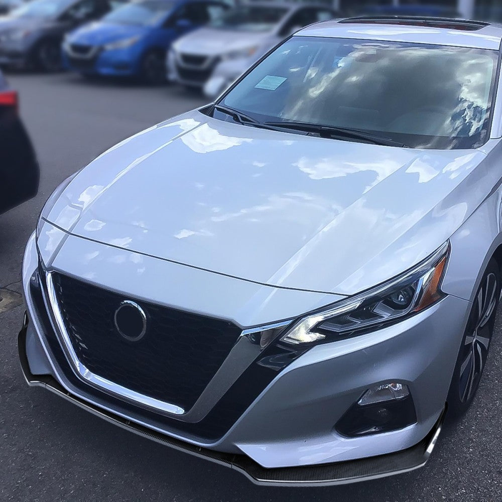 [Carbon Style Look] Front Bumper Lip Guard Body Kit For 19-22 Nissan Altima L34