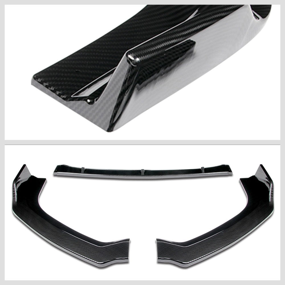 [Carbon Style Look] Front Bumper Lip Guard Body Kit For 19-22 Nissan Altima L34