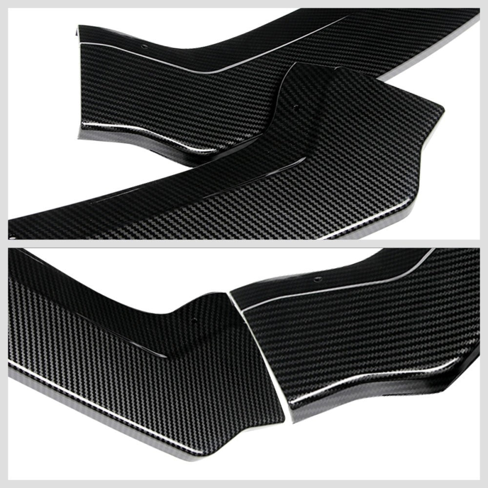 [Carbon Style Look] Front Bumper Lip Guard Body Kit For 19-22 Nissan Altima L34