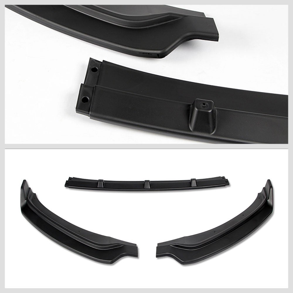 [Matte Black] Front Bumper Lip Chin Guard Body Kit For 17-18 Hyundai Elantra AD