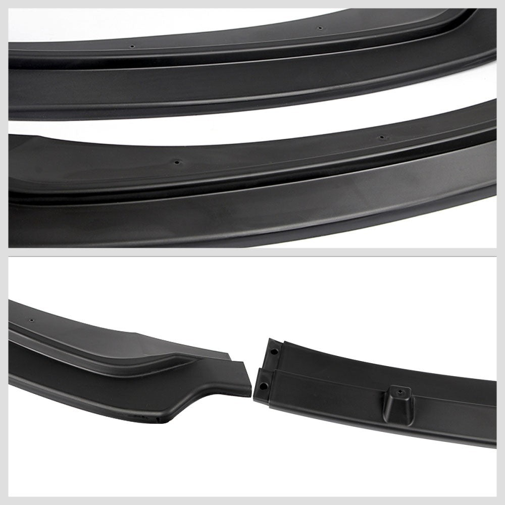 [Matte Black] Front Bumper Lip Chin Guard Body Kit For 17-18 Hyundai Elantra AD