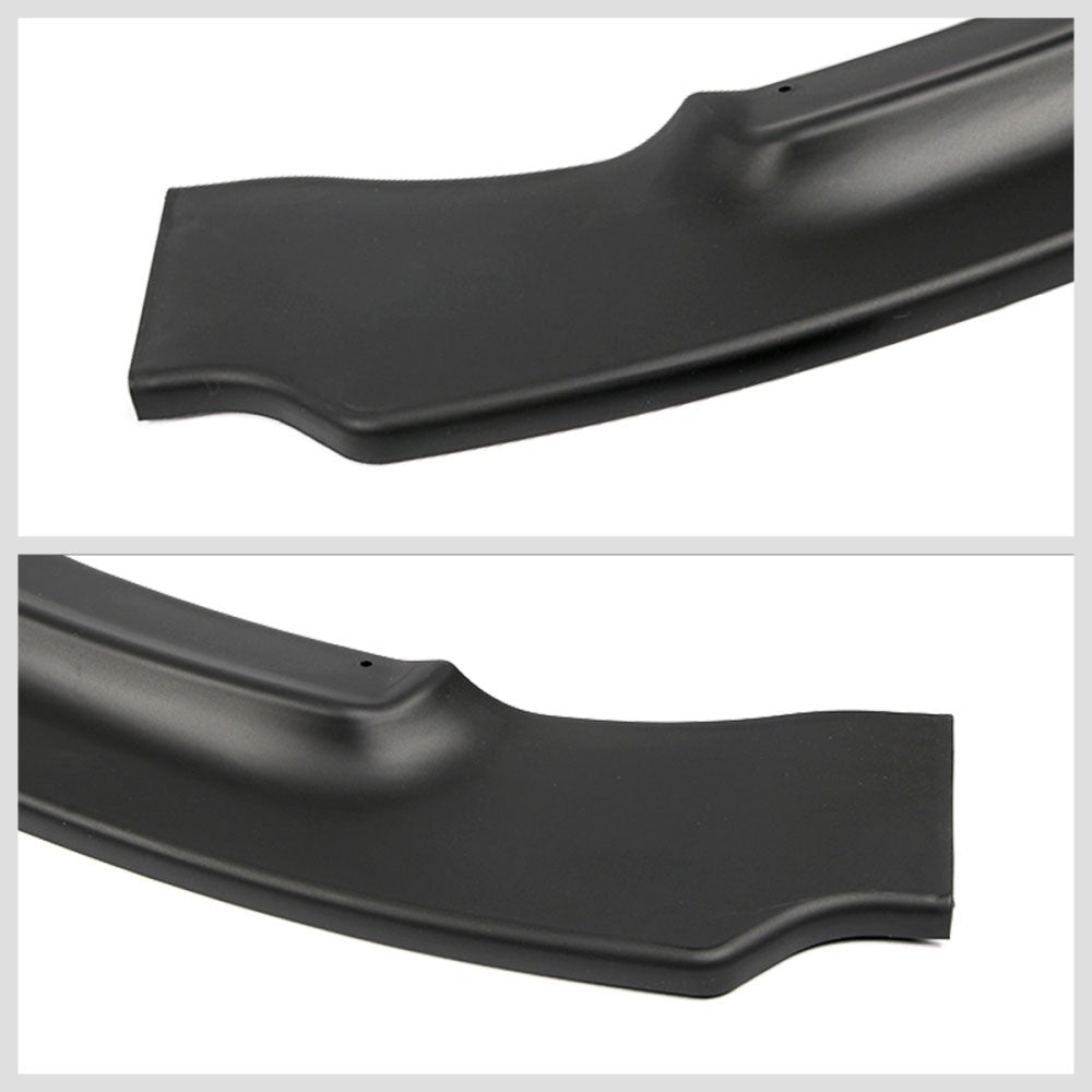 [Matte Black] Front Bumper Lip Guard Body Kit For 06-08 Honda Civic 4DR Sedan FA