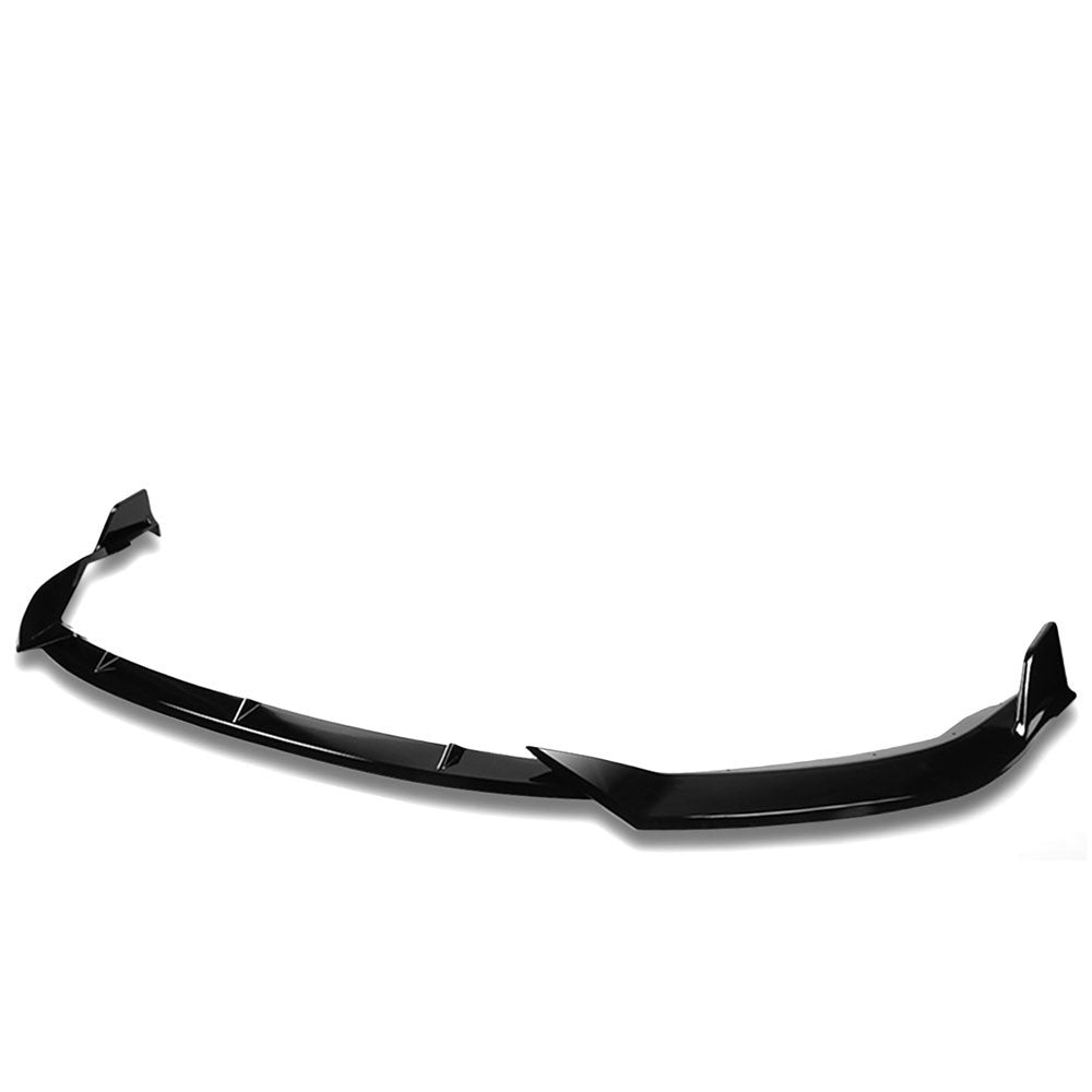 Painted Gloss Black Front Bumper Lip 20-22 Toyota Corolla L LE XLE E210 27-BMPL-F-683-PBK