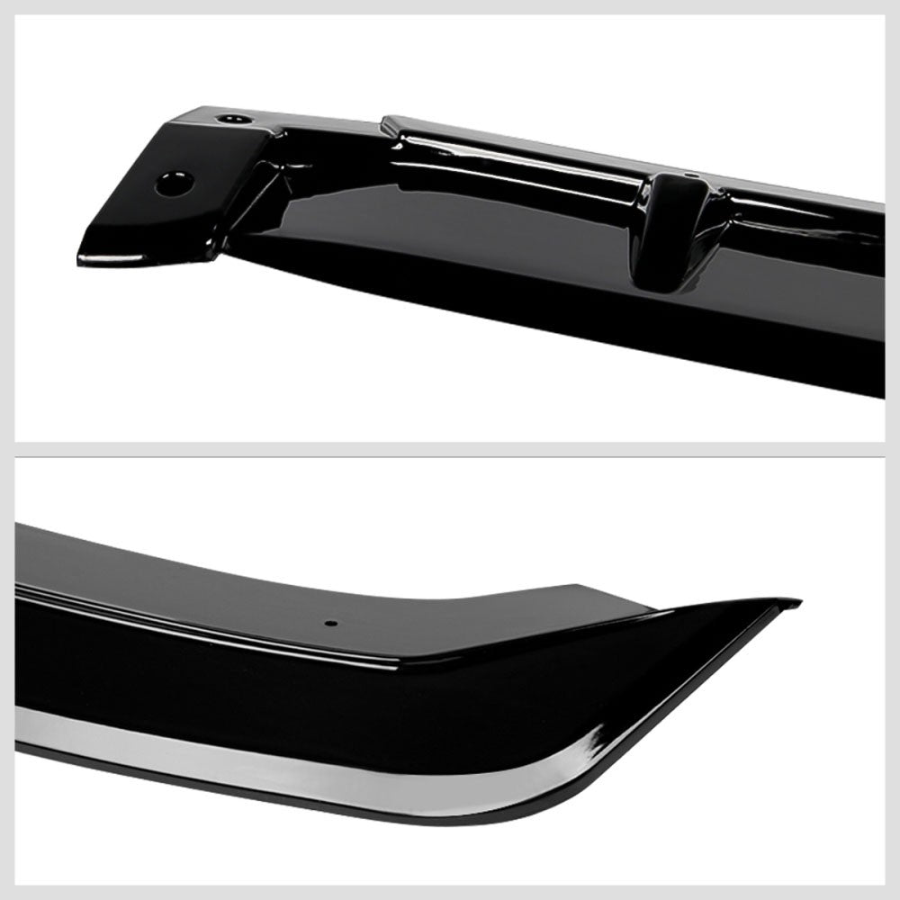 [Painted Gloss Black] Front Bumper Lip Guard Body Kit For 18-20 Honda Fit GK
