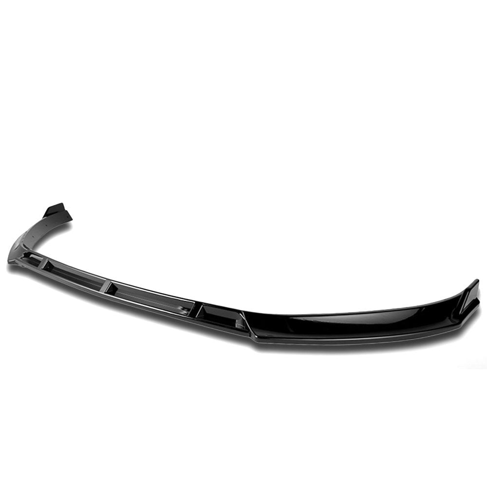 Painted Gloss Black Front Bumper Lip 14-17 Volkswagen Golf MK7 27-BMPL-F-687-PBK