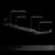 [Carbon Style Look] Front Bumper Lip Guard Body Kit For 15-18 Benz C-Class W205