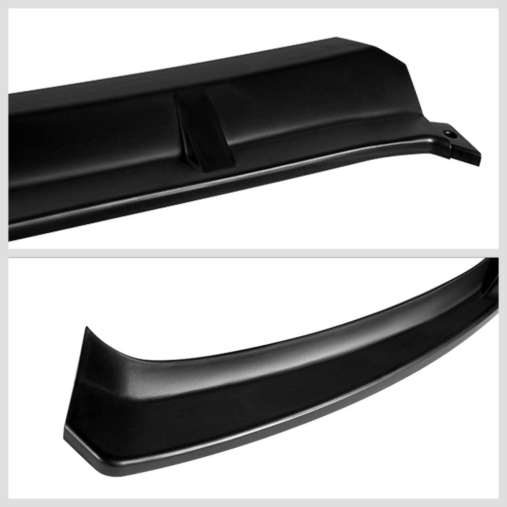[Matte Black] Front Bumper Lip Chin Guard Body Kit For 15-18 Benz C-Class W205