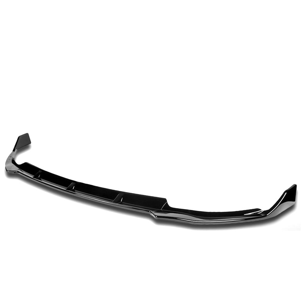 Painted Gloss Black Front Bumper Lip Body Kit 19-20 Benz C-Class W205 27-BMPL-F-690-PBK