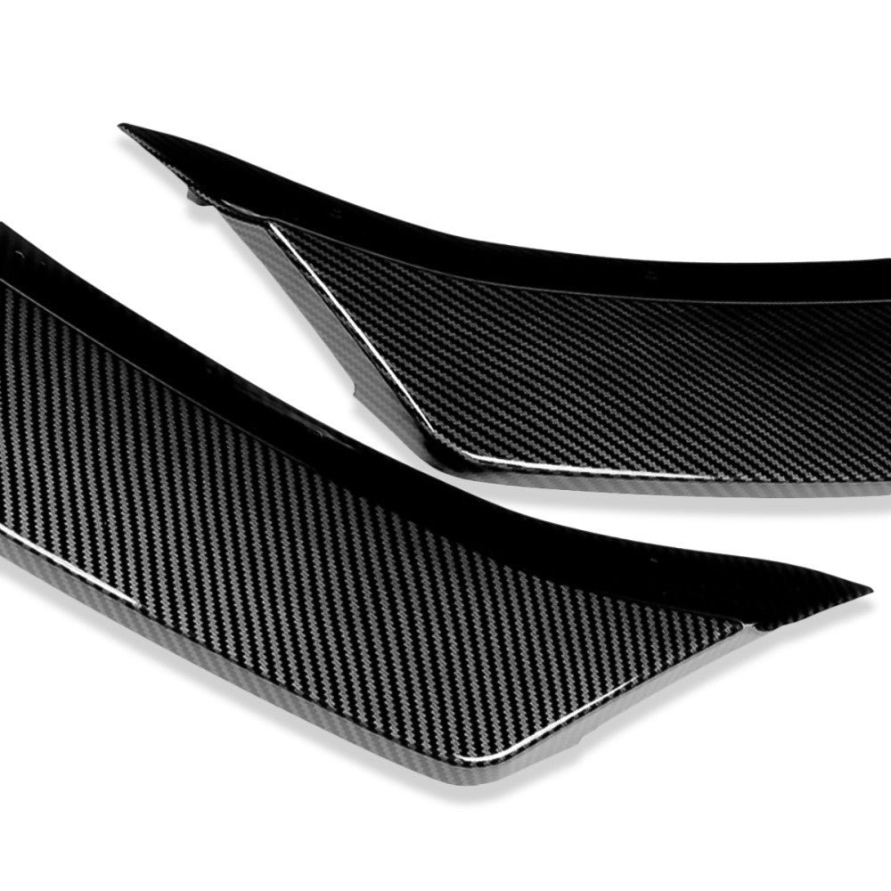 [Carbon Style Look] Front Bumper Lip Guard For 16-19 BMW F30 F35 F31 F34 3Series