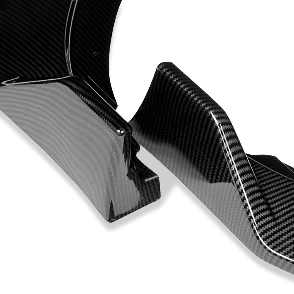 [Carbon Style Look] Front Bumper Lip Guard For 16-19 BMW F30 F35 F31 F34 3Series