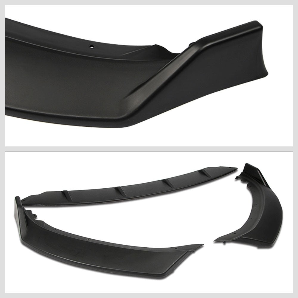 [Matte Black] Front Bumper Lip Chin Guard For 16-19 BMW F30 F35 F31 F34 3-Series