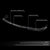 [Painted Gloss Black] Front Bumper Lip Guard Spoiler For 96-98 Honda Civic EJ EK