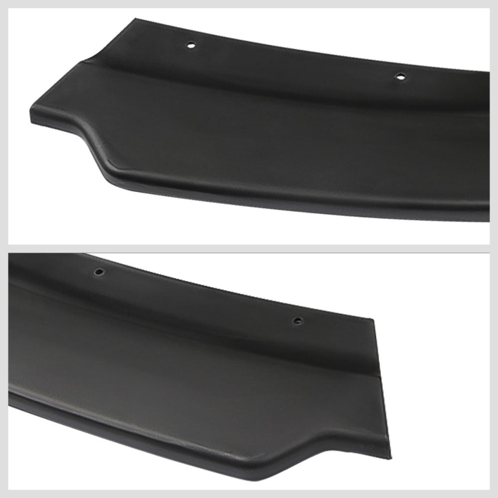 [Matte Black] Front Bumper Lip Chin Guard Body Kit For 96-98 Honda Civic EJ EK