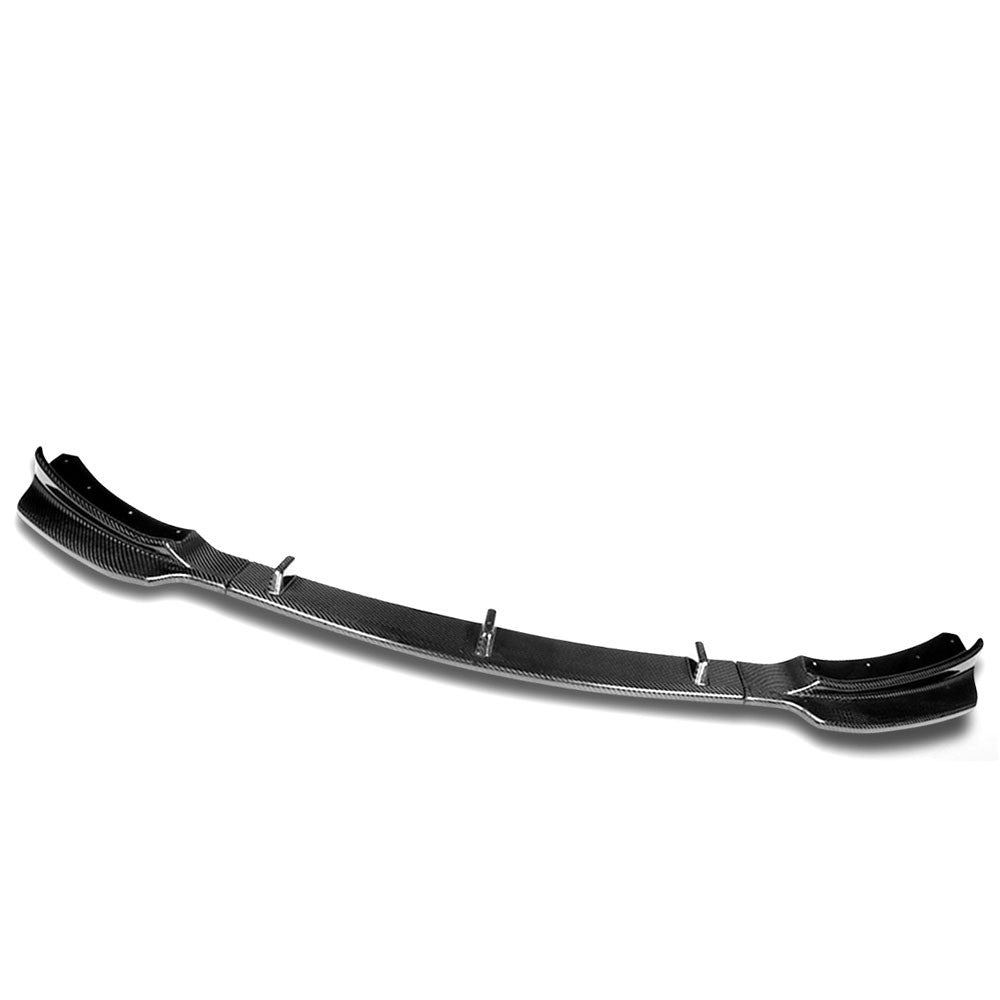 Real Glossy Carbon Fiber Front Bumper Lip 14-19 BMW 4-Sereis Sport/M-Sport 27-BMPL-F-694-R-RCF