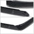 [Carbon Style Look] Front Bumper Lip Chin Guard Body Kit For 17-18 Ford Fusion