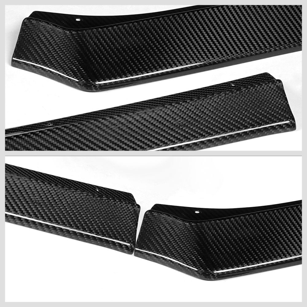 [Real Glossy Carbon Fiber] Front Bumper Lip Guard For 13-16 Subaru BRZ Gen1 ZC6