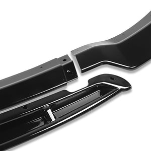 [Painted Gloss Black] Front Bumper Lip Guard Body Kit For 15-21 Dodge Charger LD