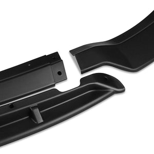 [Matte Black] Front Bumper Lip Chin Guard Body Kit For 15-21 Dodge Charger LD