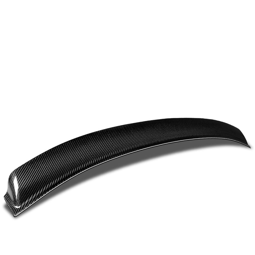 Black Carbon Fiber Rear Window Roof Spoiler 05-12 3-Series E90 Sedan BFC-RESPL-6166-CF