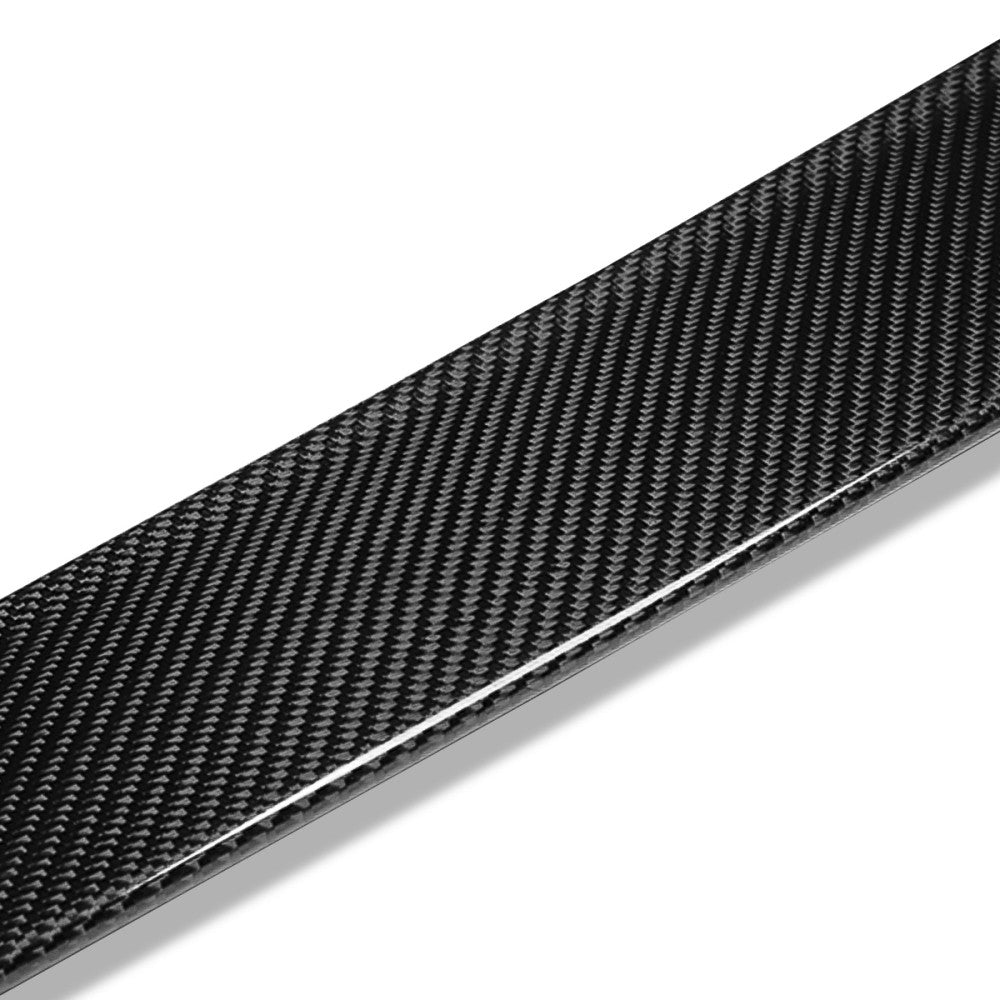 Black Carbon Fiber Rear Window Roof Spoiler 07-11 3-Series E92 Coupe BFC-RESPL-6185-CF