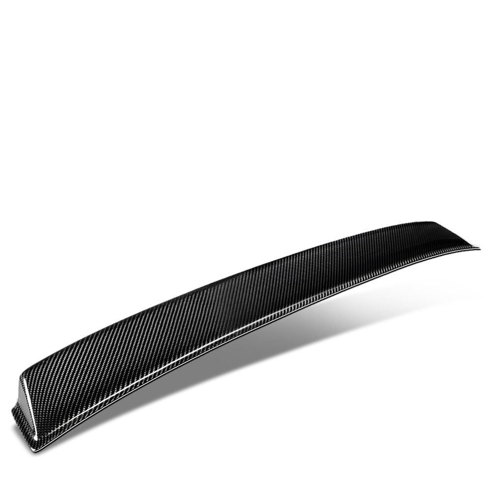 Black Carbon Fiber Rear Window Roof Spoiler 15-21 C-Class W205 Coupe BFC-RESPL-6223-CF