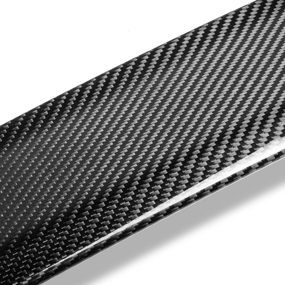 Black Carbon Fiber Rear Window Roof Spoiler 15-21 C-Class W205 Sedan BFC-RESPL-6225-CF