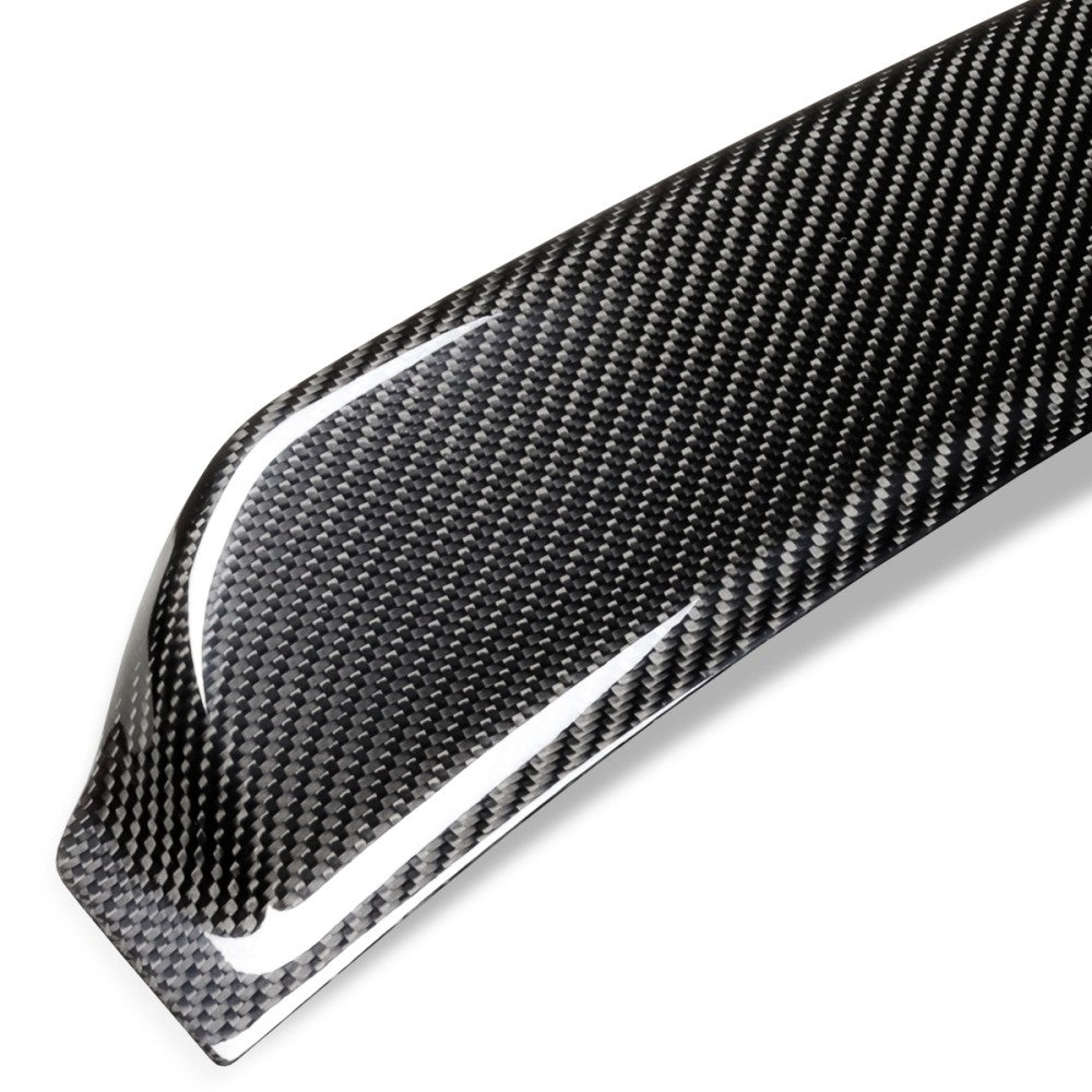 Black Carbon Fiber Rear Window Windshield Spoiler 06-15 Honda Civic BFC-RESPL-6423-CF