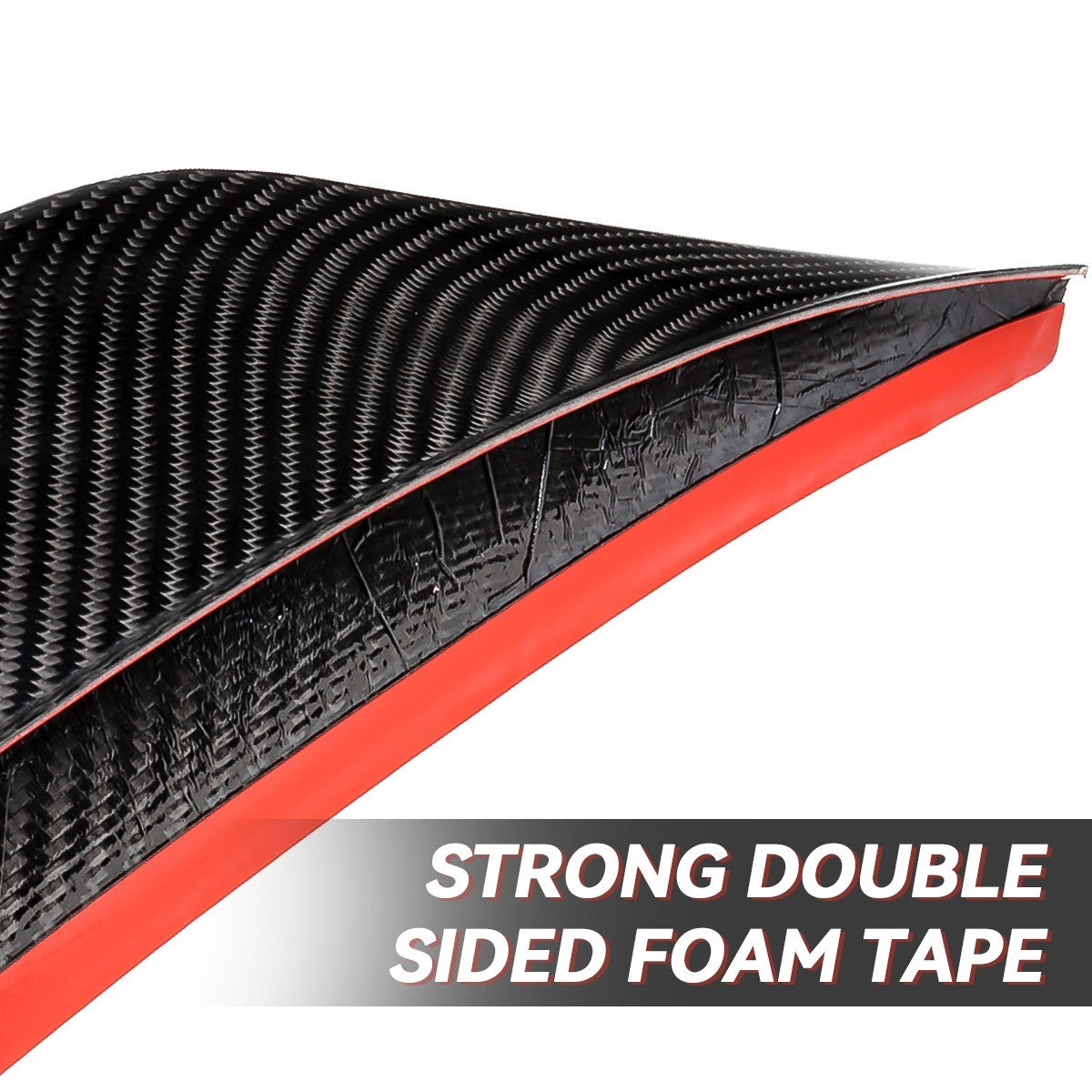 Black Carbon Fiber Rear Window Windshield Spoiler 09-14 Acura TSX BFC-RESPL-6434-CF