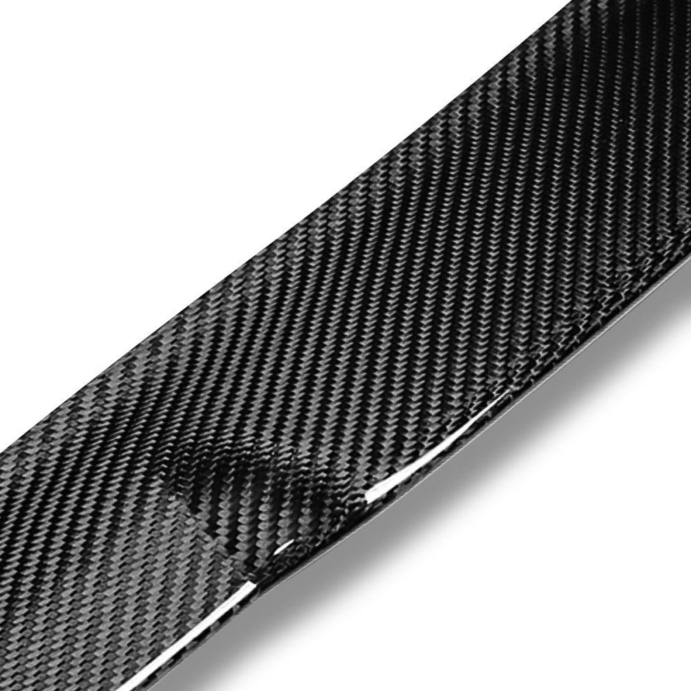 Black Carbon Fiber Rear Window Roof Spoiler 18+ Toyota Camry XV70 BFC-RESPL-6512-CF