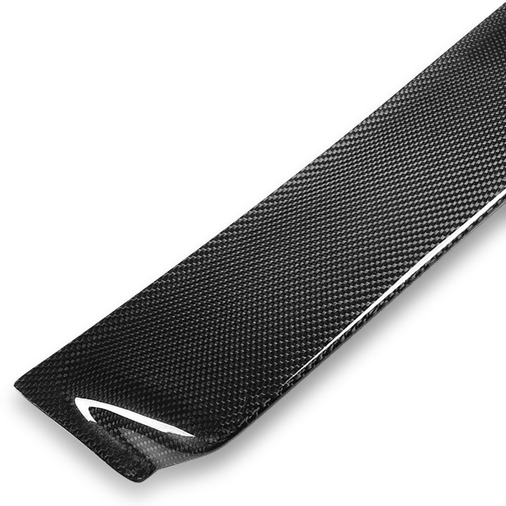 Black Carbon Fiber Rear Window Roof Spoiler 06-13 IS-Series XE20 Sedan BFC-RESPL-6619-CF