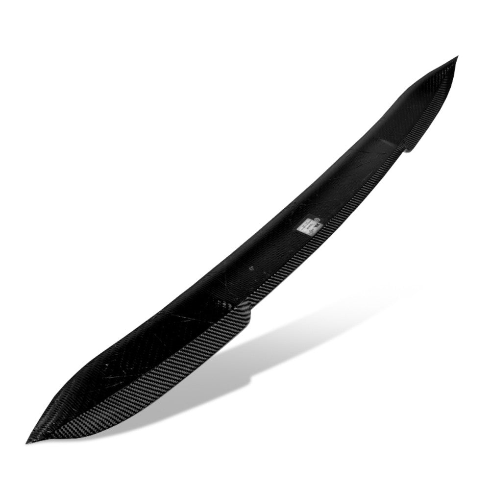 Black Carbon Fiber Rear Window Roof Spoiler 18+ Kia Stinger (CK) BFC-RESPL-6625-CF