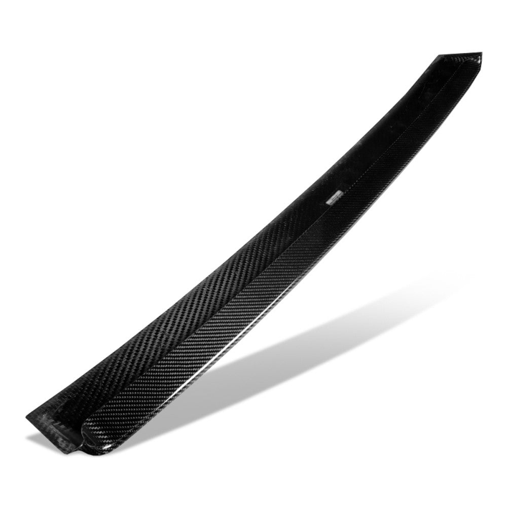 Black Carbon Fiber Rear Window Roof Spoiler 09-20 370Z Coupe Z34 BFC-RESPL-6626-CF