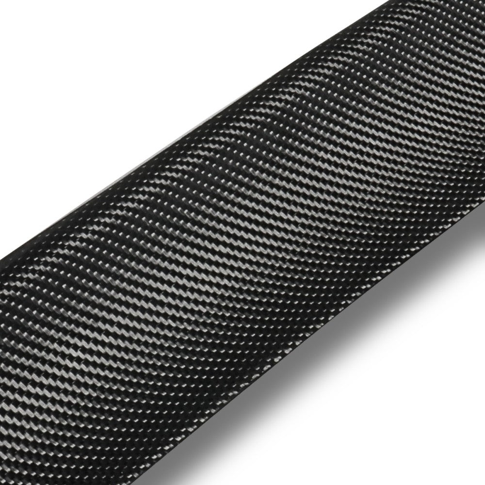 Black Carbon Fiber Rear Window Roof Spoiler STP Style 16-22 Maxima A36 BFC-RESPL-6629-CF