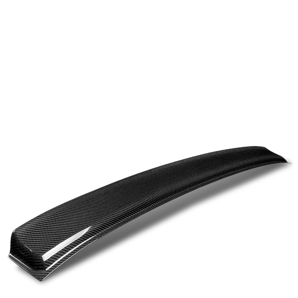 Black Carbon Fiber Rear Window Roof Spoiler 07-15 Infiniti V36 4Dr BFC-RESPL-6643-CF