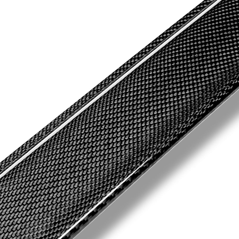 Black Carbon Fiber Rear Window Roof Spoiler 07-15 Infiniti V36 4Dr BFC-RESPL-6643-CF