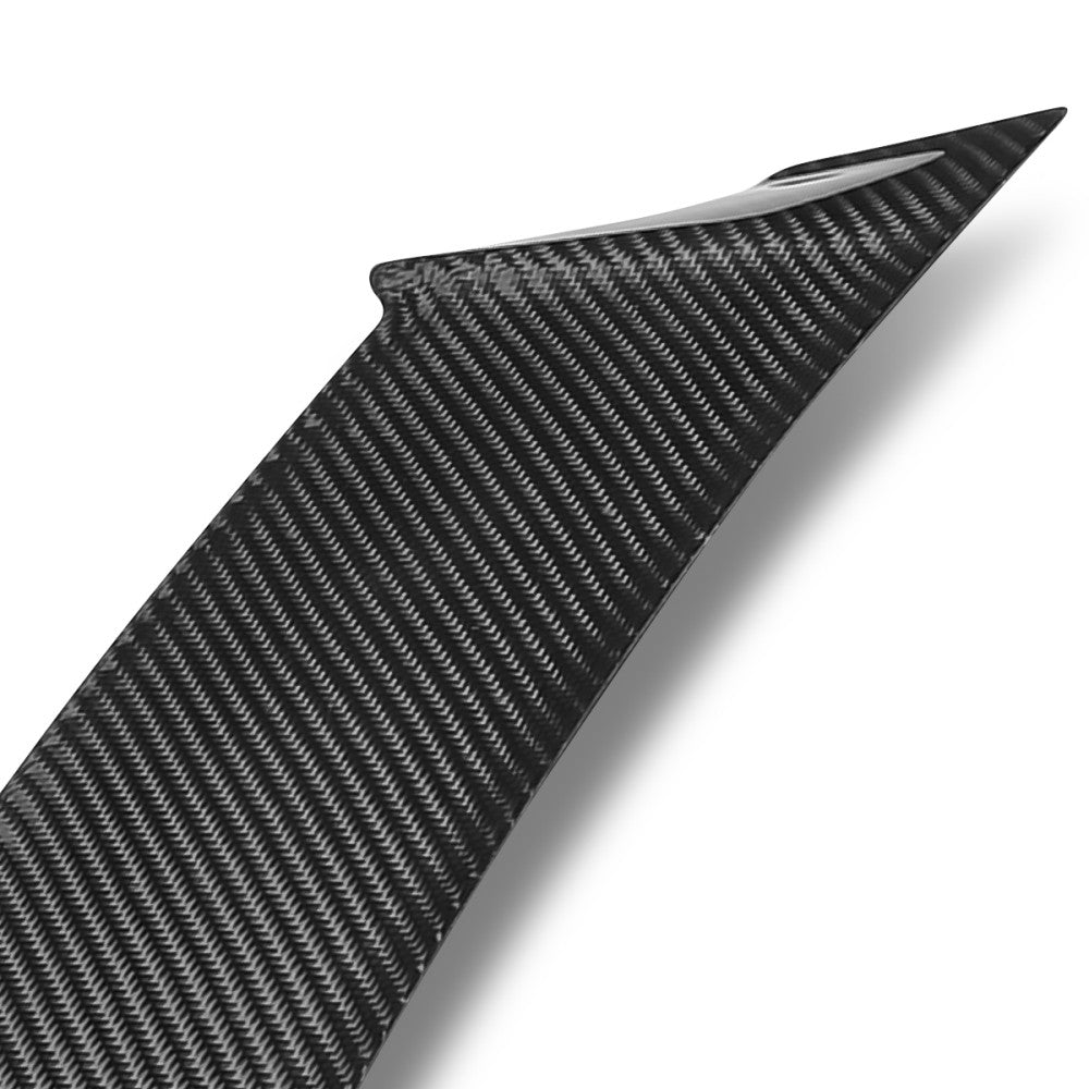 Black Carbon Fiber Rear Window Roof Spoiler 21+ IS-Series XE30 Sedan BFC-RESPL-6644-CF