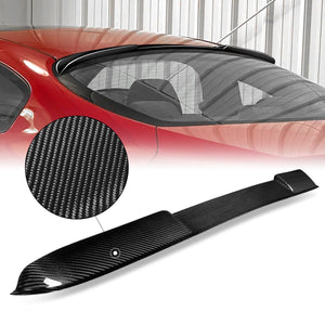 Black Carbon Fiber Rear Window Windshield Spoiler 08-13 Altima Coupe BFC-RESPL-6647-CF