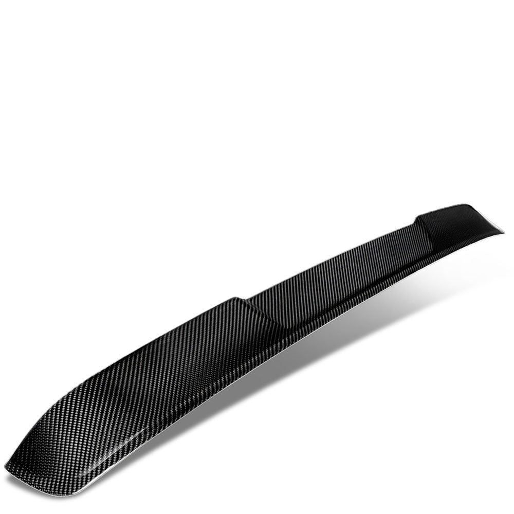 Black Carbon Fiber Rear Window Roof Spoiler 17+ Alfa Romeo Giulia 952 BFC-RESPL-7002-CF