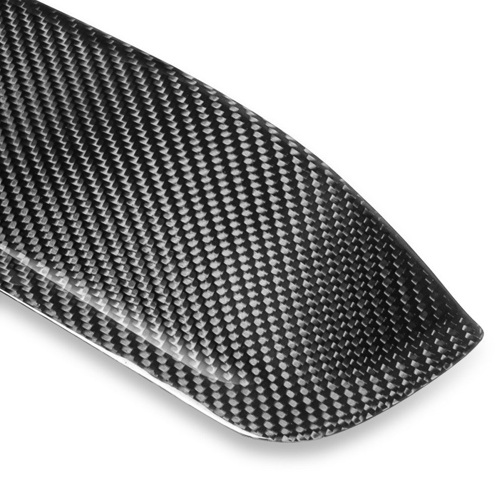 Black Carbon Fiber Rear Window Roof Spoiler 17+ Alfa Romeo Giulia 952 BFC-RESPL-7002-CF