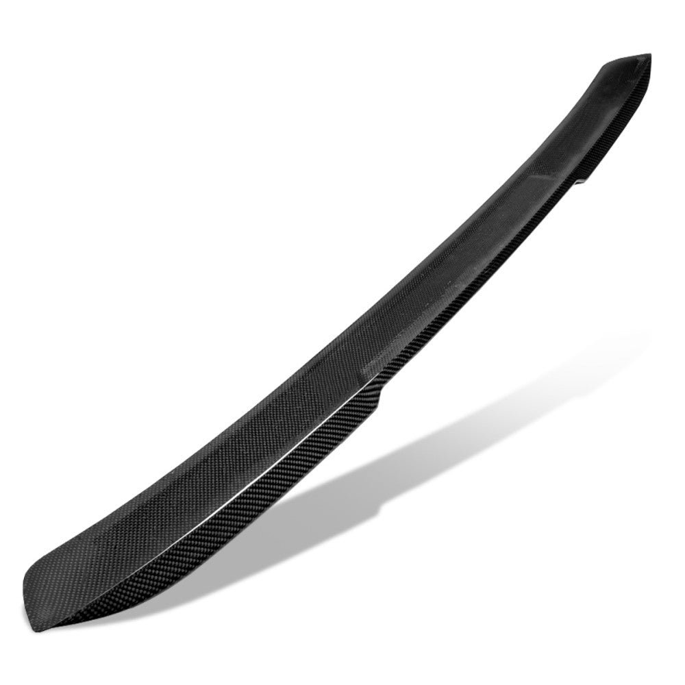 Black Carbon Fiber Rear Window Roof Spoiler 17+ Alfa Romeo Giulia 952 BFC-RESPL-7002-CF
