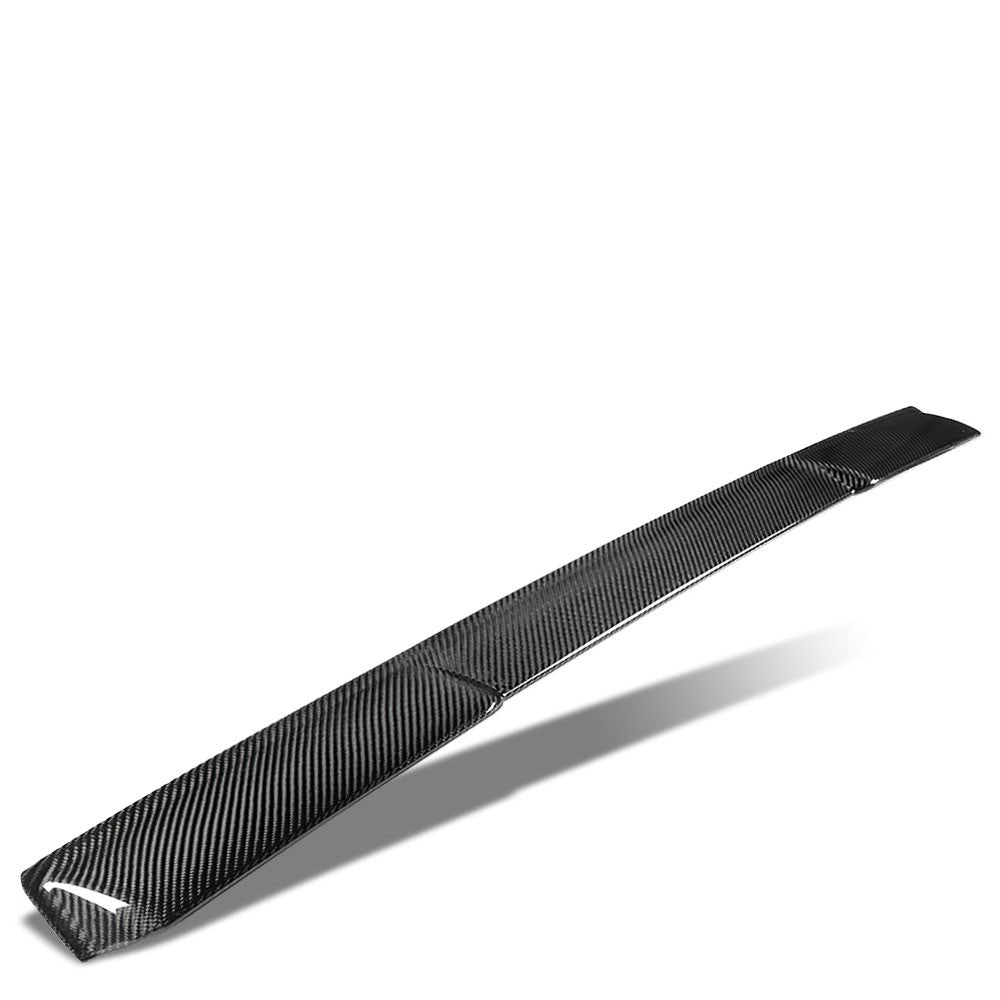 Black Carbon Fiber Rear Window Roof Spoiler 11-14 Dodge Charger LD BFC-RESPL-7506-CF