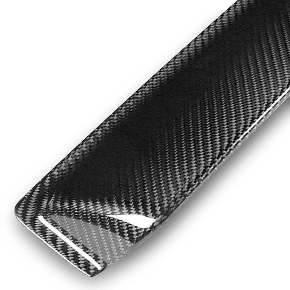 Black Carbon Fiber Rear Window Roof Spoiler 11-14 Dodge Charger LD BFC-RESPL-7506-CF