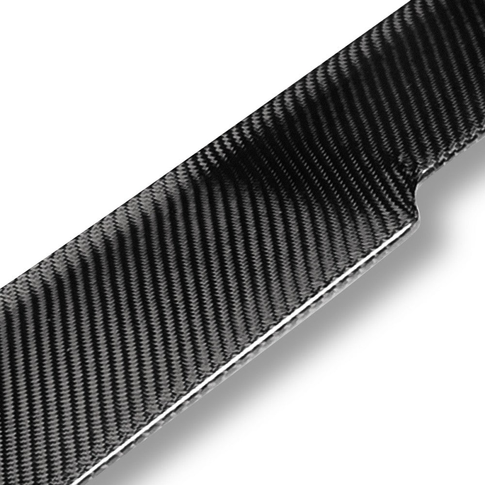 Black Carbon Fiber Rear Window Roof Spoiler 10-15 Chevrolet Camaro BFC-RESPL-7704-CF