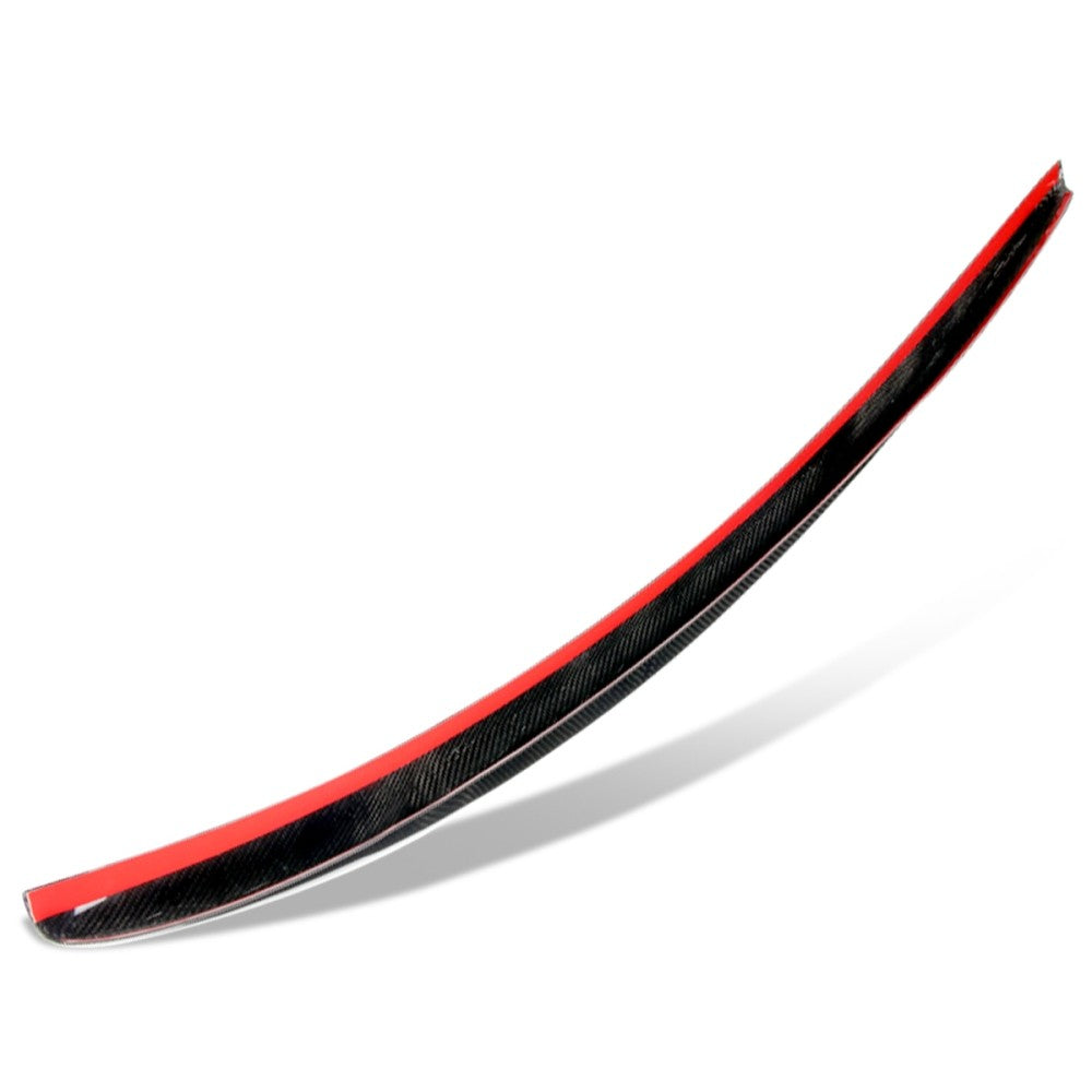 Black Carbon Fiber Rear Trunk Lid Spoiler 15-20 BMW M4 F82 Coupe BFC-RESPL-6115-CF