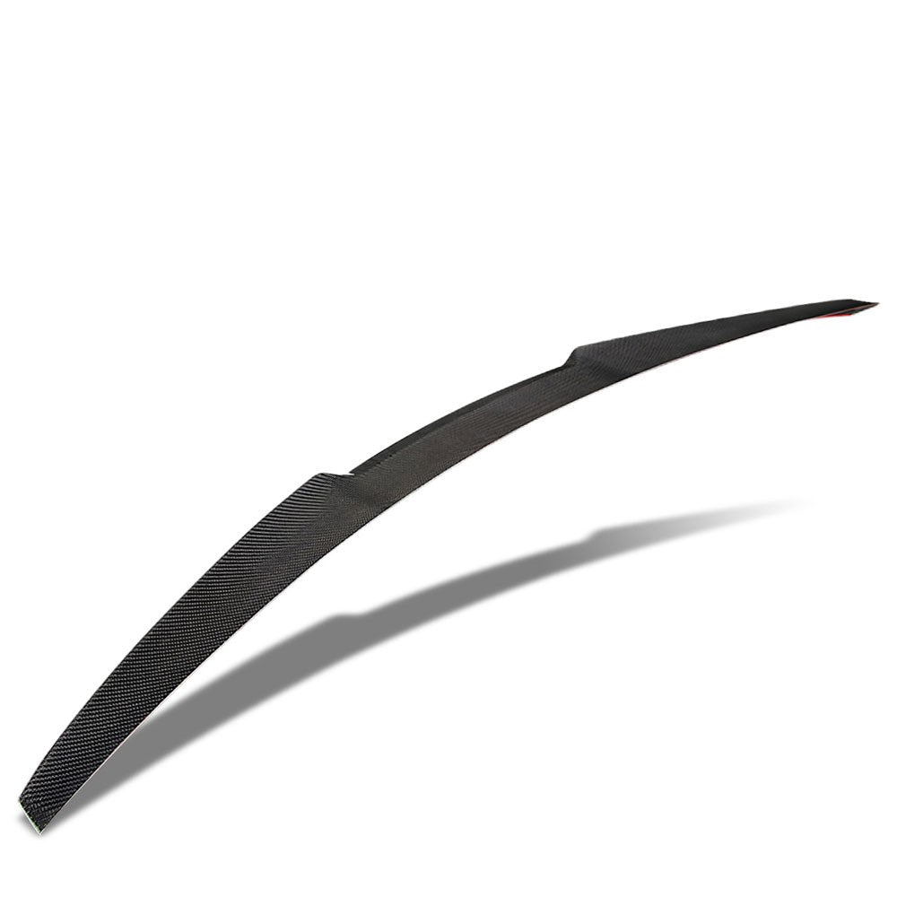 Black Carbon Fiber Rear Trunk Lid Spoiler 10-16 5-Series F10 Sedan BFC-RESPL-6146-CF