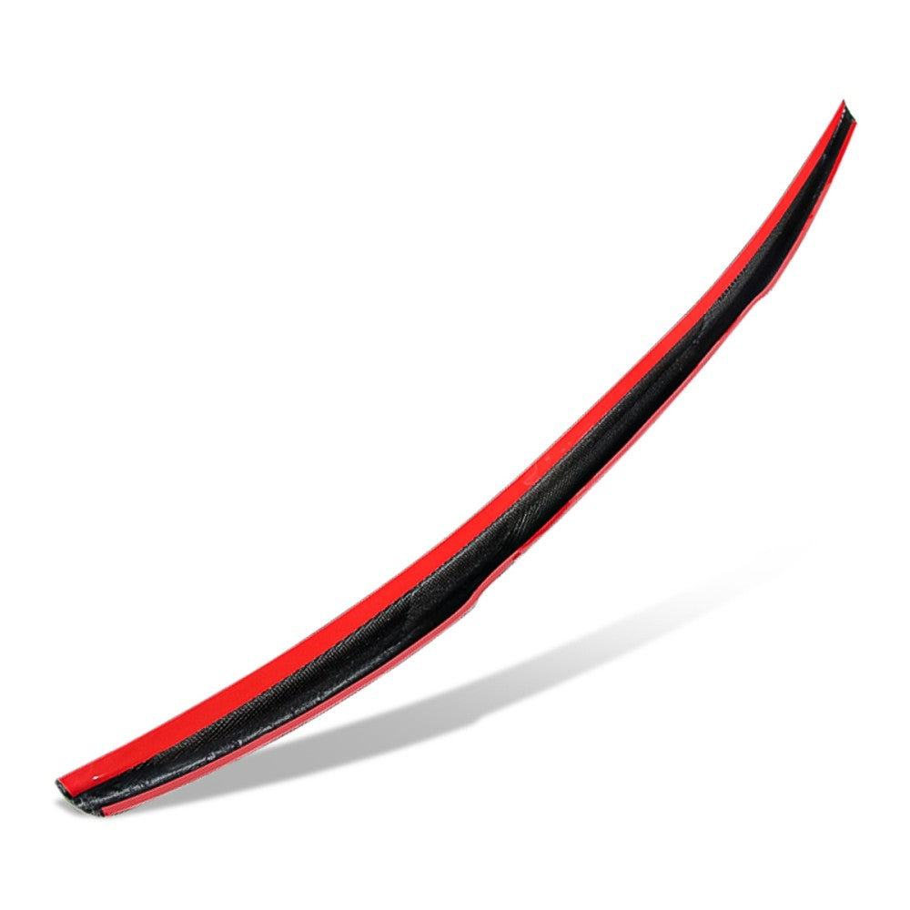 Black Carbon Fiber Rear Trunk Lid Spoiler 07-11 3-Series E92 Coupe BFC-RESPL-6148-CF