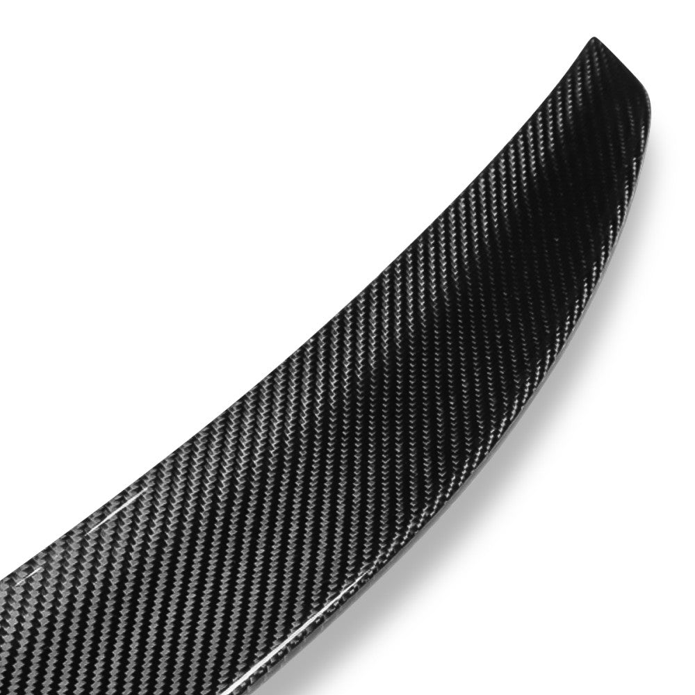 Black Carbon Fiber Rear Trunk Lid Spoiler 15-17 BMW X4 (F26) BFC-RESPL-6154-CF